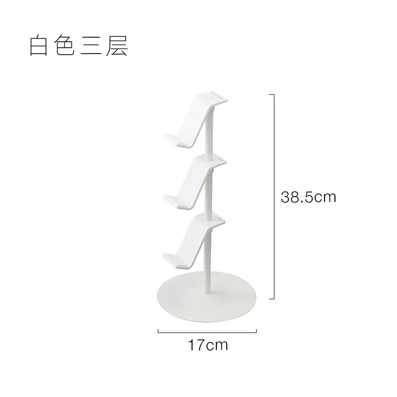 Multifunctional game handle storage rack headset remote control TV desktop organizer rack