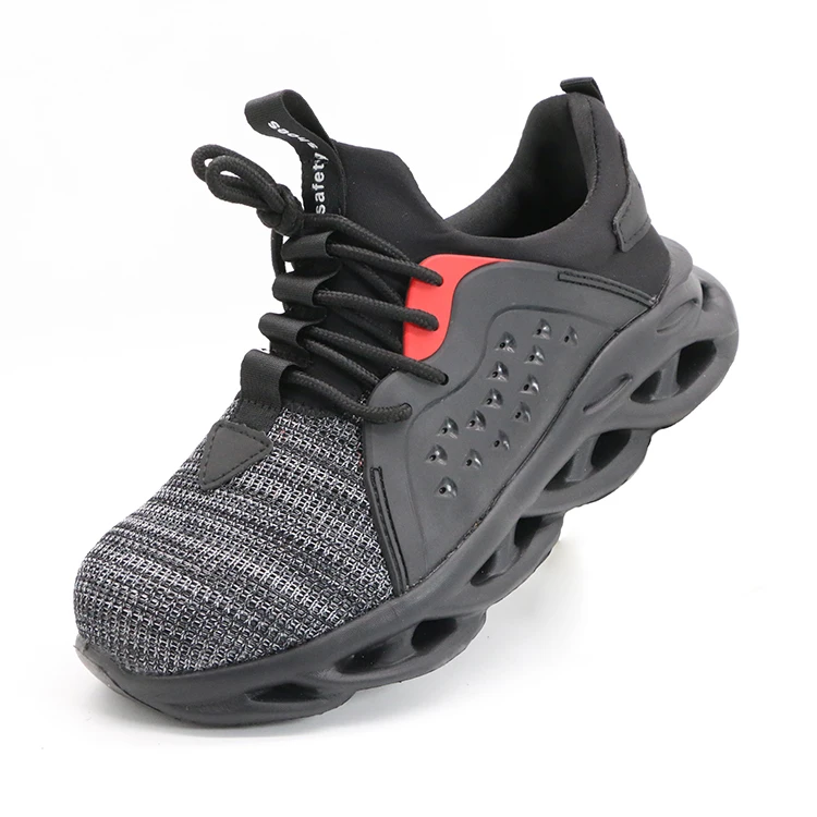 ENTE SAFETY Cheap Fashion iron Toe Men Proof Breathable Sneakers Protective Sport Work Lightweight Safety Shoes