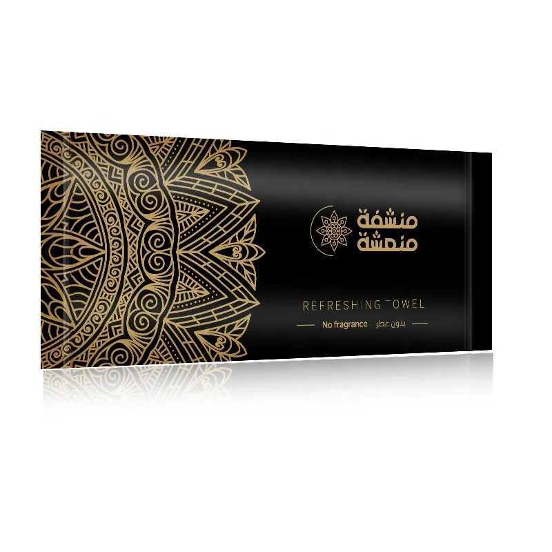 Single Pack Lemon Scented Disposable cotton Wet Towel