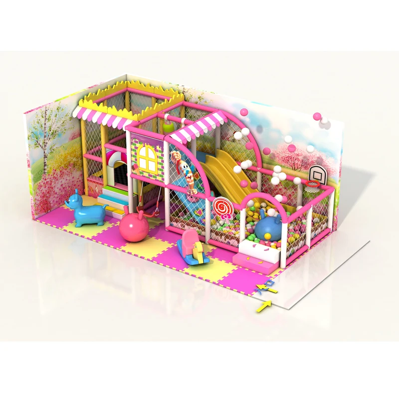 Kids Indoor Playground Equipment Soft Play Baby Room Sand Pool Slide Indoor Playground Equipment for Sell