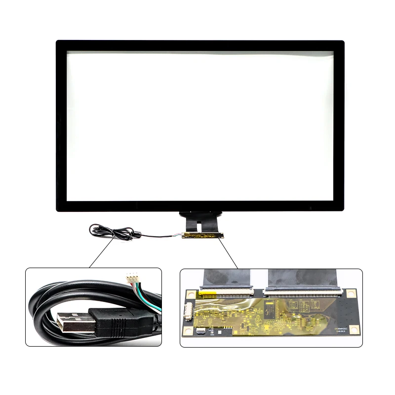 GreenTouch 32 Inch Touch Screen Monitor Capacitive Touch Screen 10points Touch Screen