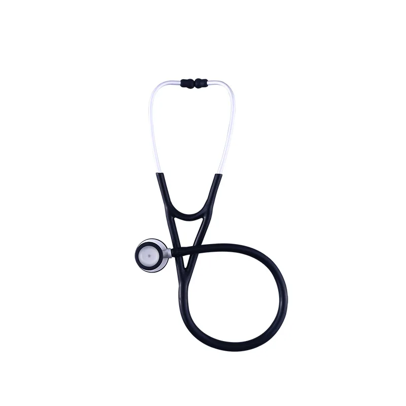 Factory wholesale, bulk stock stethoscope, nickel-plated A-type aluminum medical stethoscope