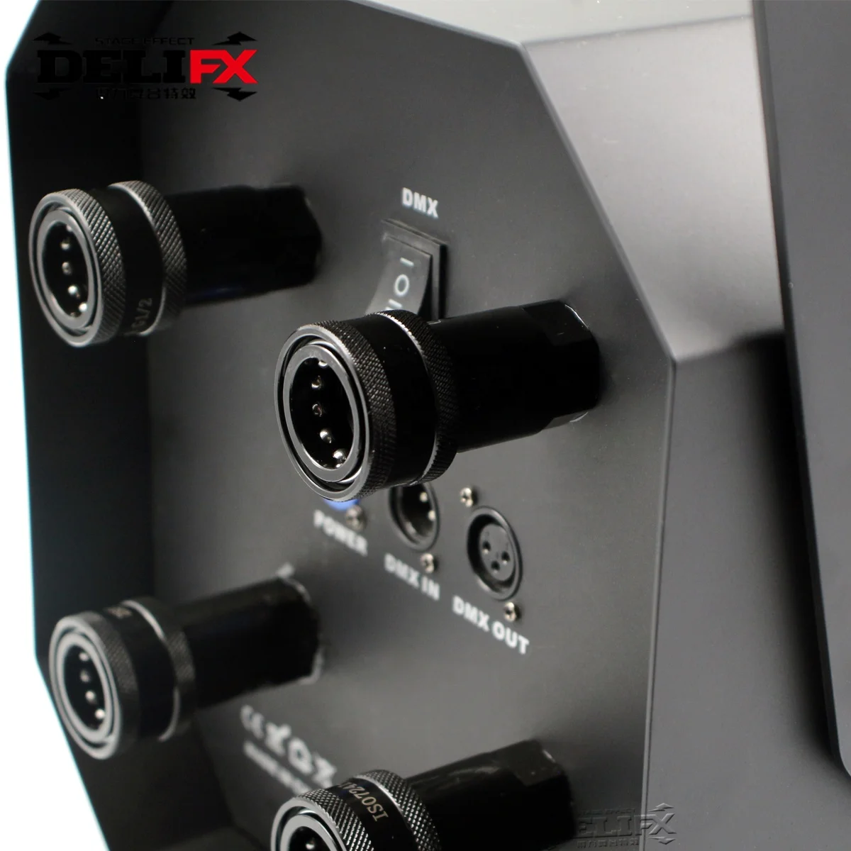 DELIFX onboard DMX control system CO2 machine stage DJ 4 nozzles hanging Cryo Jet Co2 machine for Indoor party disco ballroom