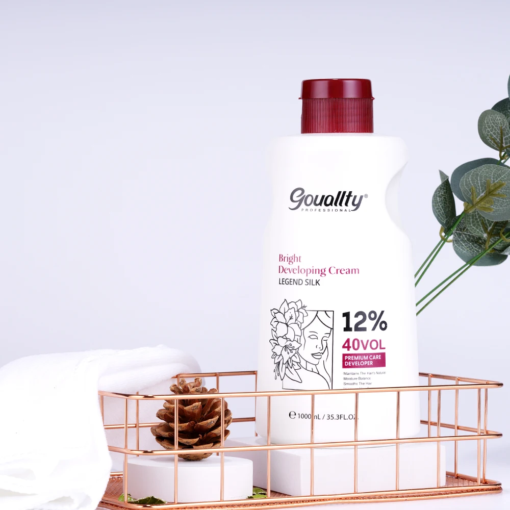 Wholesale OEM Hair Oxidant Developer Cream 3% 6% 9% 12% Hair Peroxide Cream for Hair Color