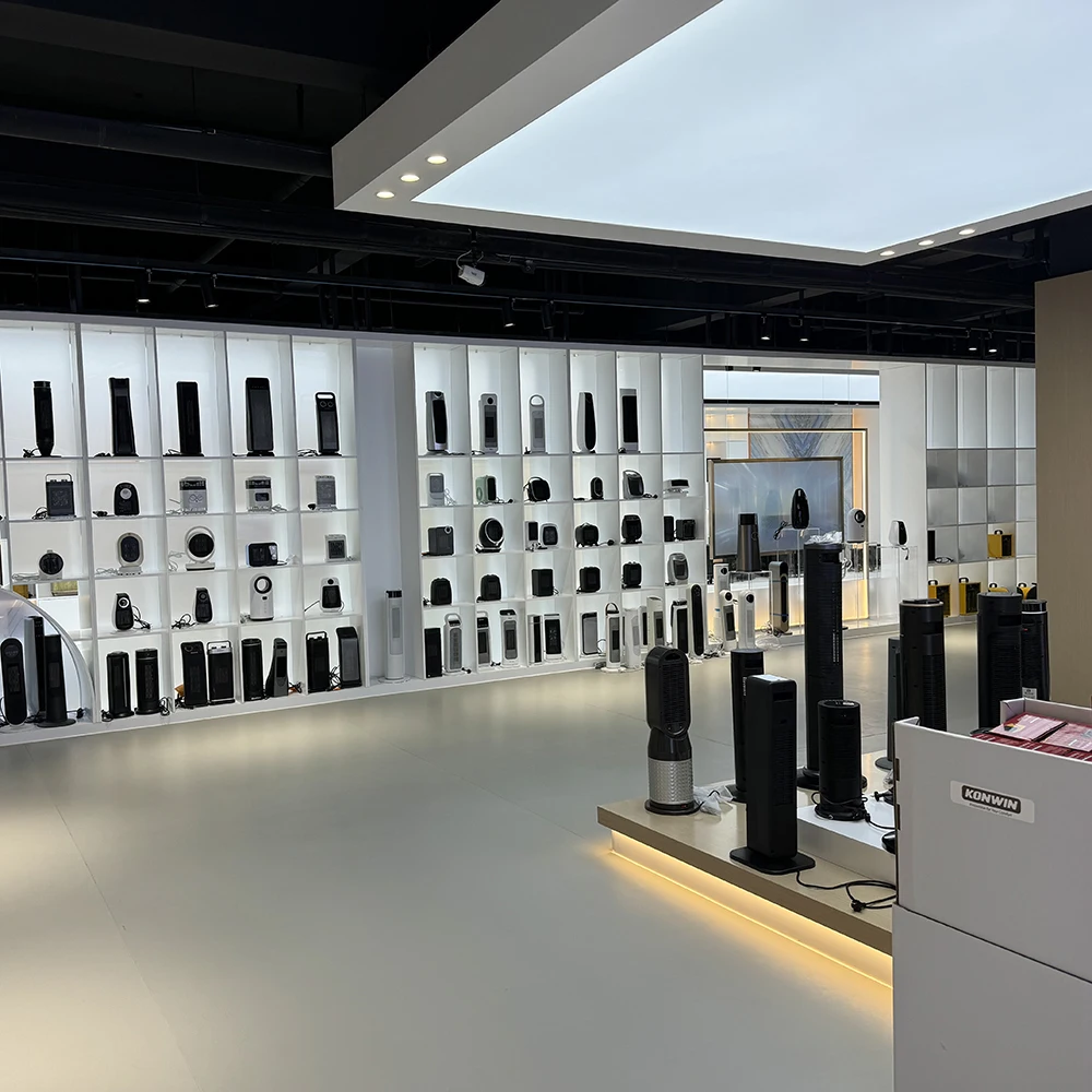 KONWIN Wall Mounted Ptc Heater 2000W Ceramic heating with remote control Wall mounted bedroom fan heater