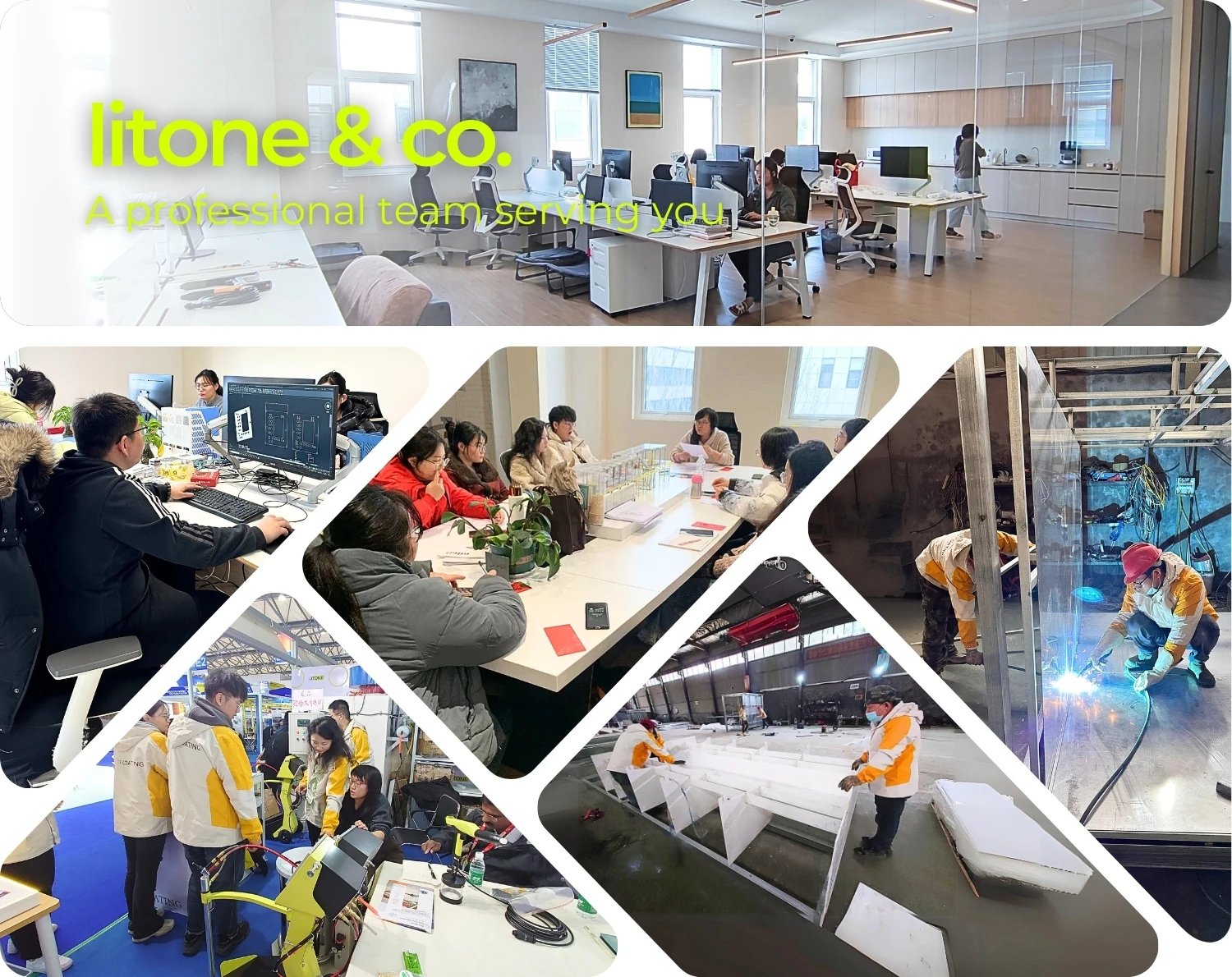 8 meters large industrial gas electric heating electrostatic powder coating painting curing oven