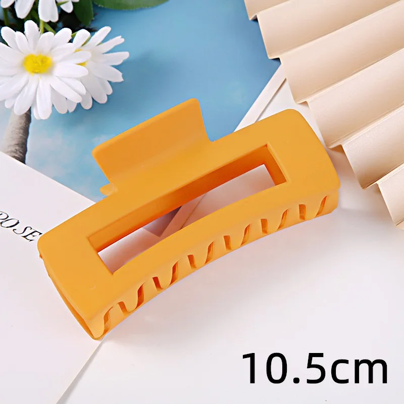 Fashion Acrylic Plastic Hair Claw Large Size Hair Crab Claw Clip for Women Hair Accessories for Girls Claw Clip