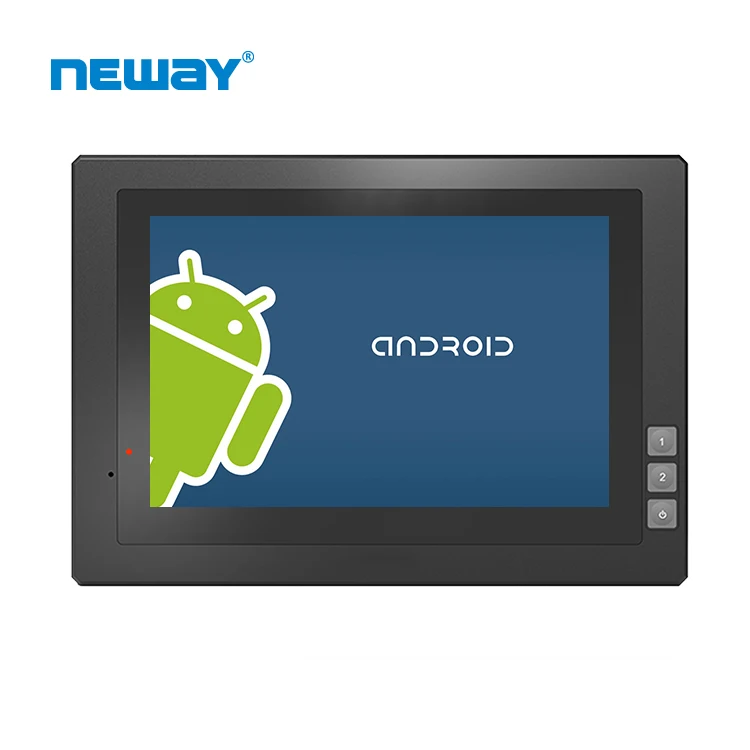 800nits High Brightness Rugged Industrial 7 inch Arm Panel PC with GPS POE 4G CANBUS