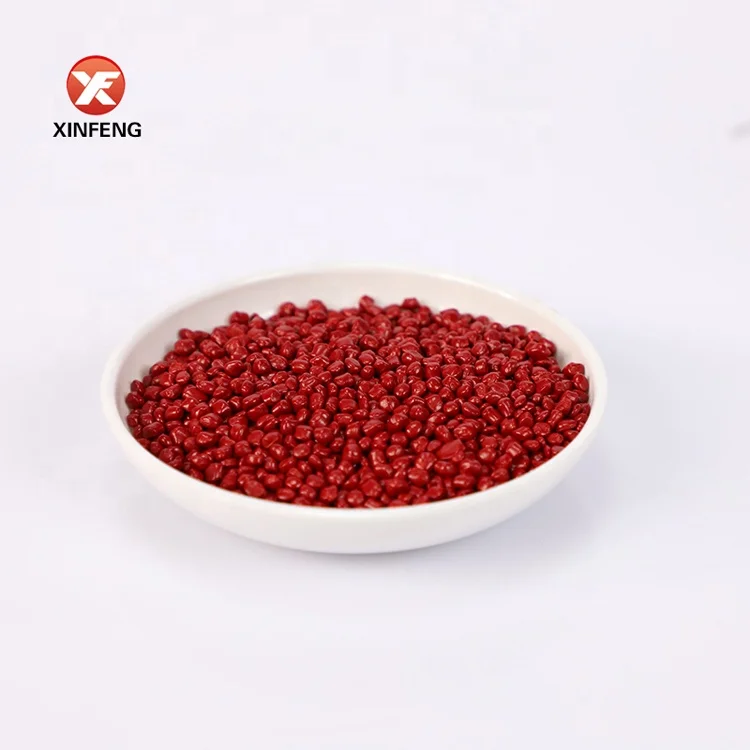 Bright red masterbatch Plastic filling  mainly used for plastic products