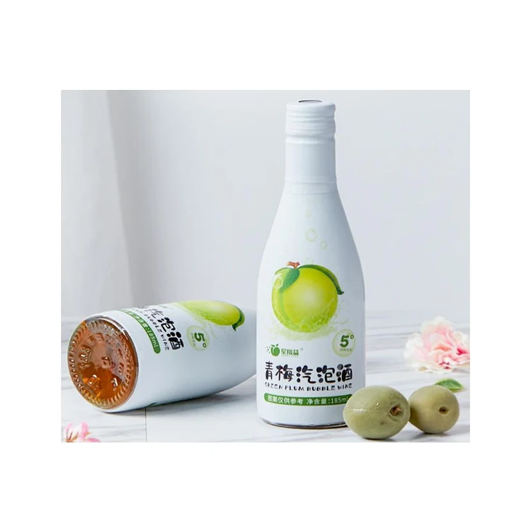 
Factory Outlet Happyfull Premium Japanese Style Low Degree ABV 5% Alcohol Umeshu Liqueur Plum Sparkling Wine 