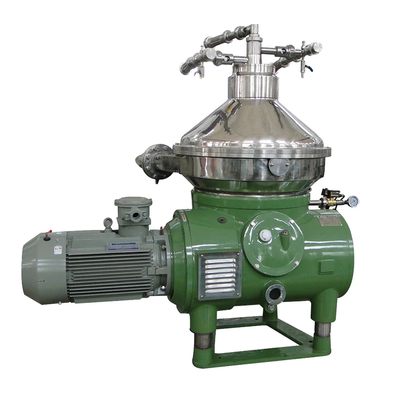 Industrial disc centrifuge machine for waste oil