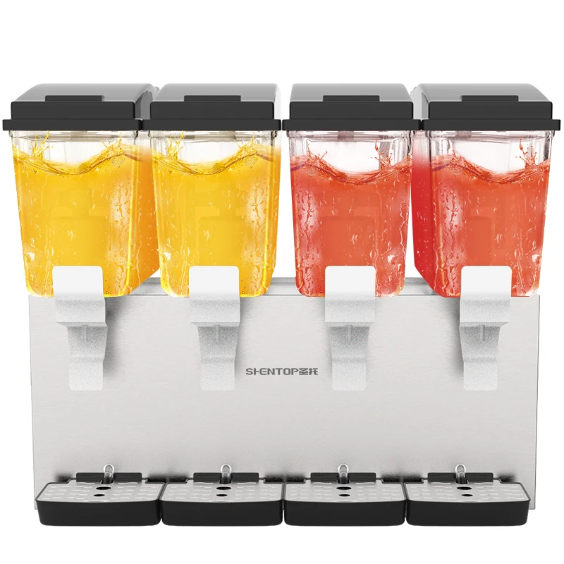 commercial electric cold fruit juice dispenser machine 3 tanks automatic drink dispensers drinks soda hot beverage dispenser