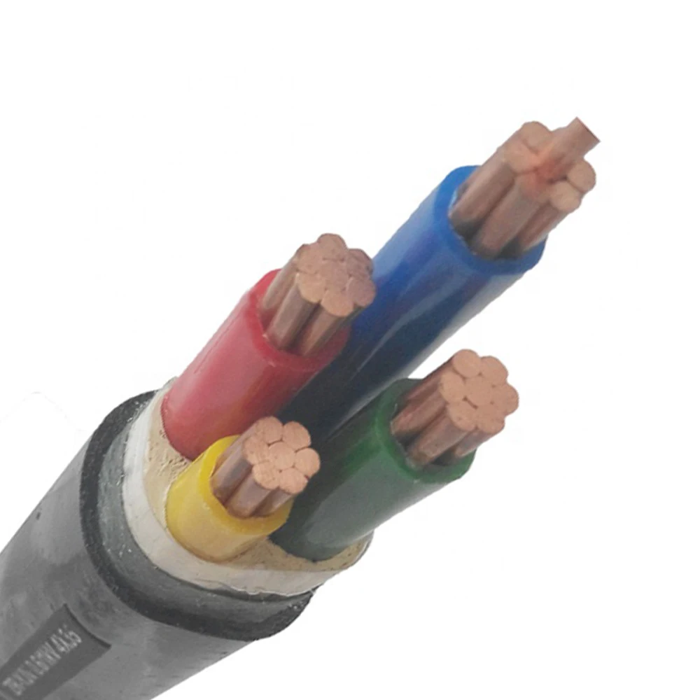 4*16mm2 Copper Core Steel Wire Armored PVC Insulated Power Cable
