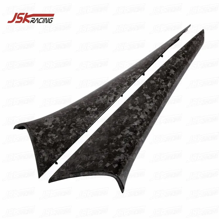 FORGED CARBON FIBER DOOR PANEL INSERTS FOR 2011-2020 LAMBO AVENTADOR LP700-4 LP720 LP750 SVJ