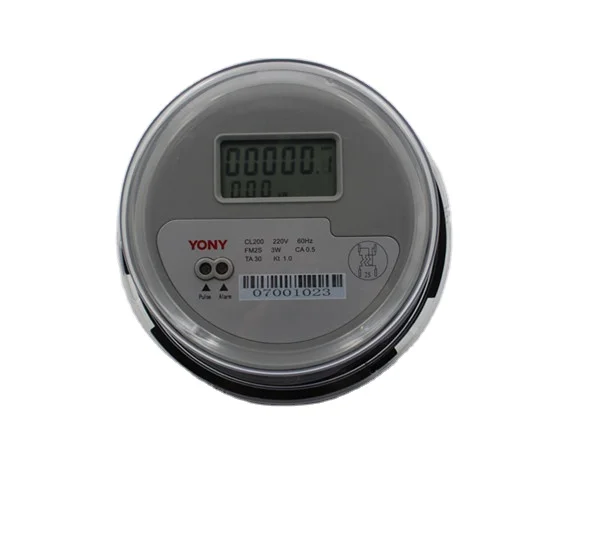 ANSI YONY DDS3666 with high quality Single phase 1S 2S round socket Round Electronic smart Meter
