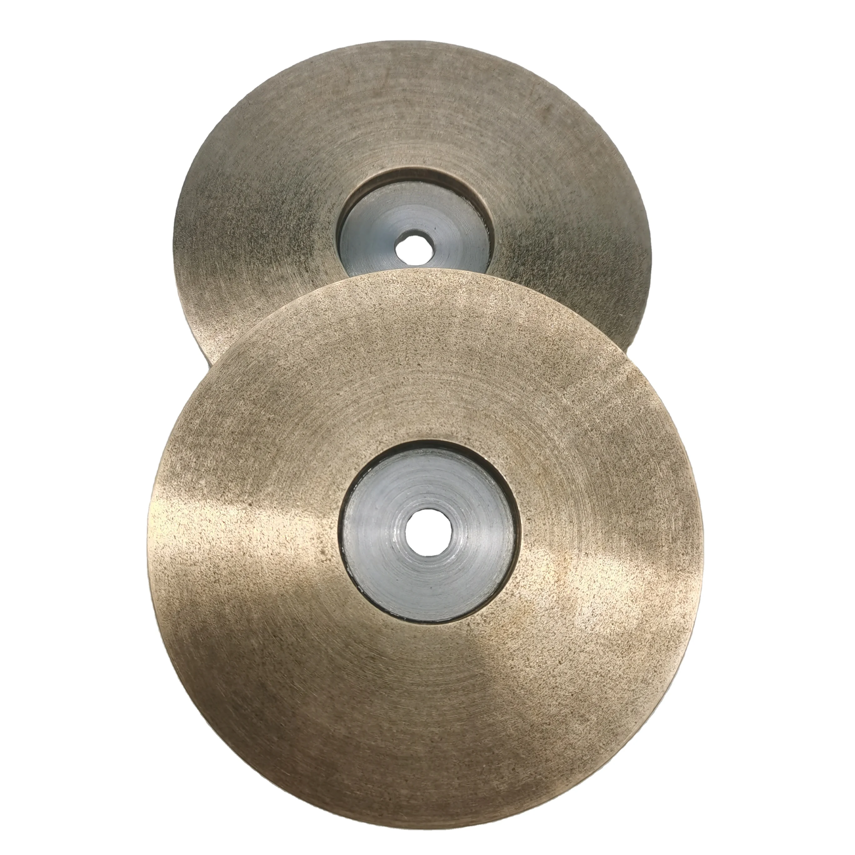 factory wholesale price 200mm Bronze diamond glass sintered grinding lapping disc for polishing glass gemstone