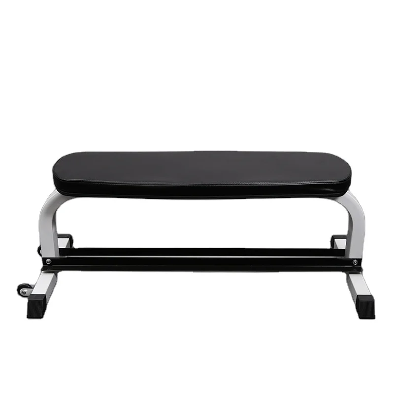 Pro Fitness Steel Flat Sit-Up Bench Press Heavy-Duty Gym Exercise Equipment for Home or Commercial Use
