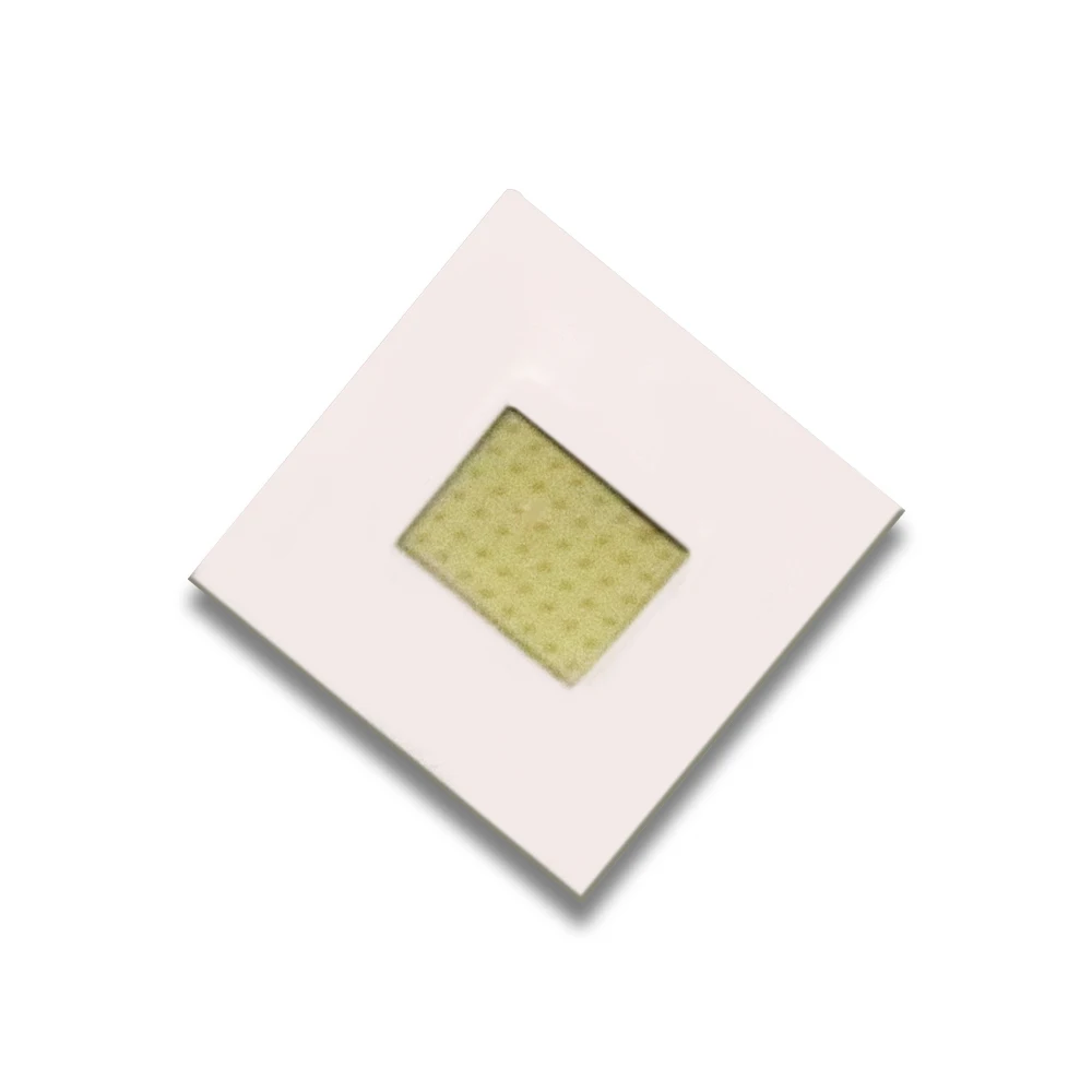 make new type AlN ceramic substrate smd 3535 green 15w led 3v 5000mA with 180deg angle lens