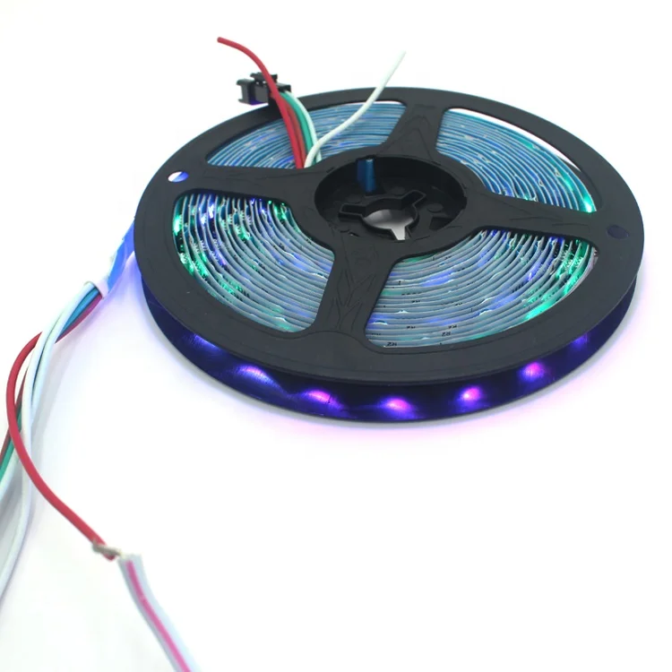 Ws2812b rgb Светодиодная лента цифровая dmx Рождественская внешняя ws2811 ws2812b