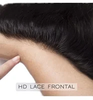 HQ Hair pieces 100% virgin full lace hair pieces for women 13*4 HD Lace Frontal Women Wig