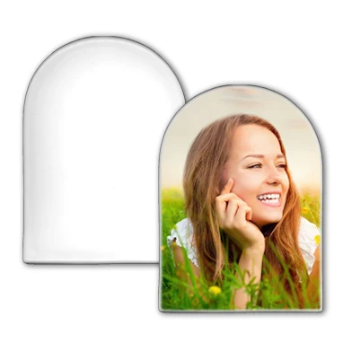 
PORCELAIN DOMED PLAQUE Italian production 