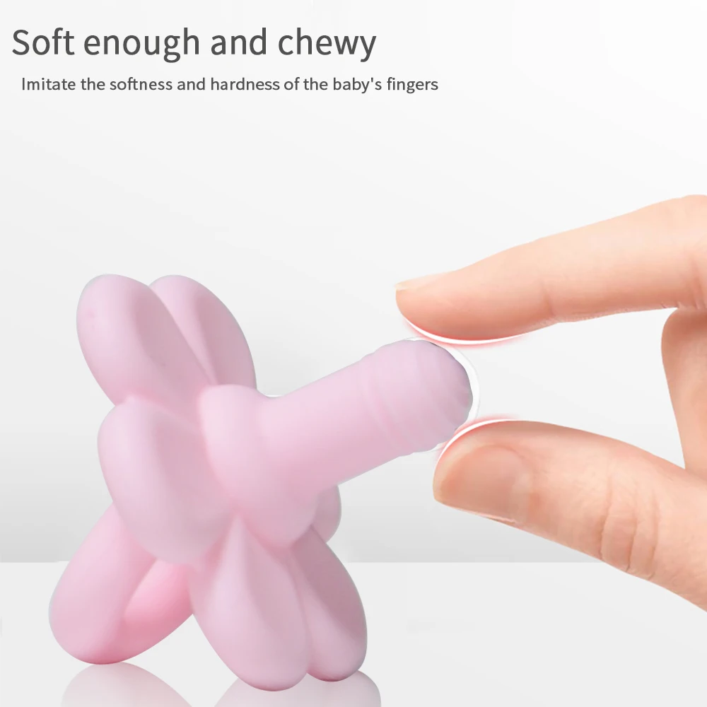 Baby Supplies Soft Silicon Appease Transparent Dummy Nipple Teat Infant Baby Pacifier