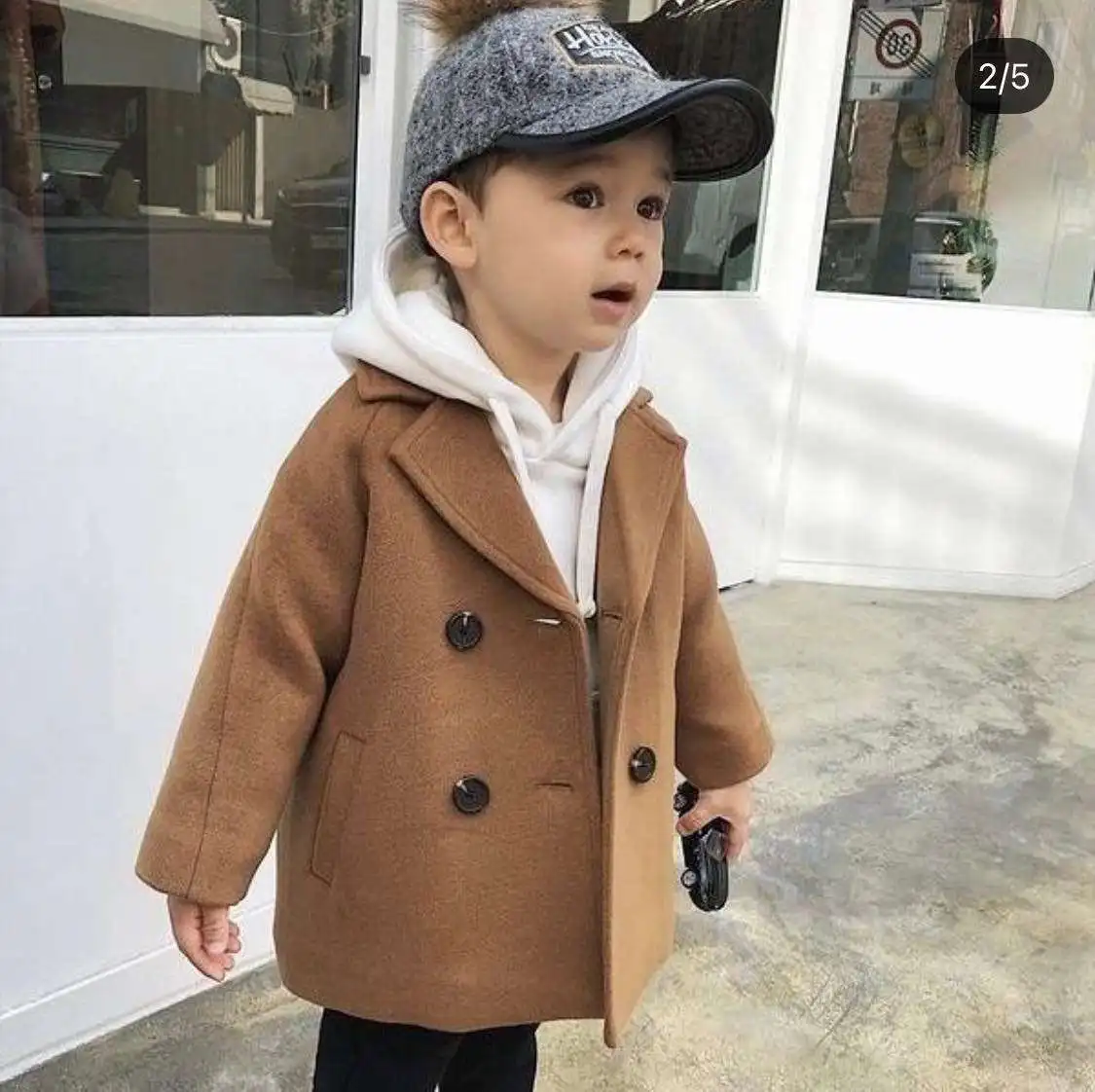 Children boys coats & outwear(old) Warm Long sleeve Boys Casual Thickened Coats