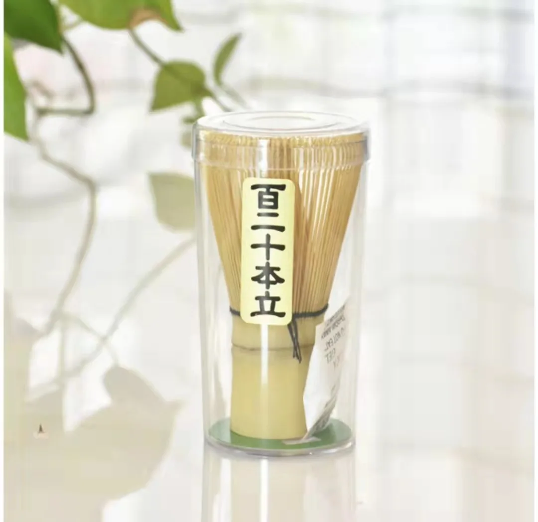 Custom Logo Wholesale 100%Natural Handmade Bamboo Matcha Whisk Set-Matcha Whisk Traditional Scoop Tea Spoon