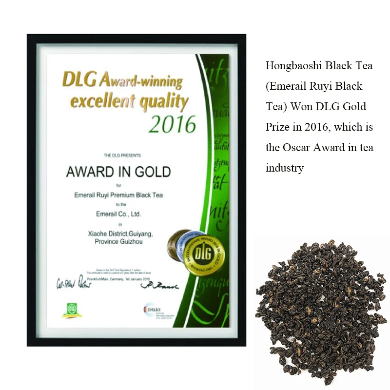 Premium Quality Certified Organic Black Tea in Corn Fiber Tea Bag