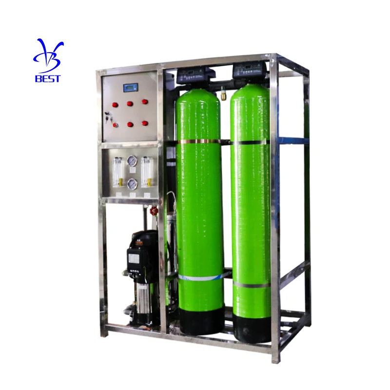 osmose inverse 500l/H systeme de Purification deaSistema de osmosis inversa de agua 500 litros por hora 132 Gph precio de plant