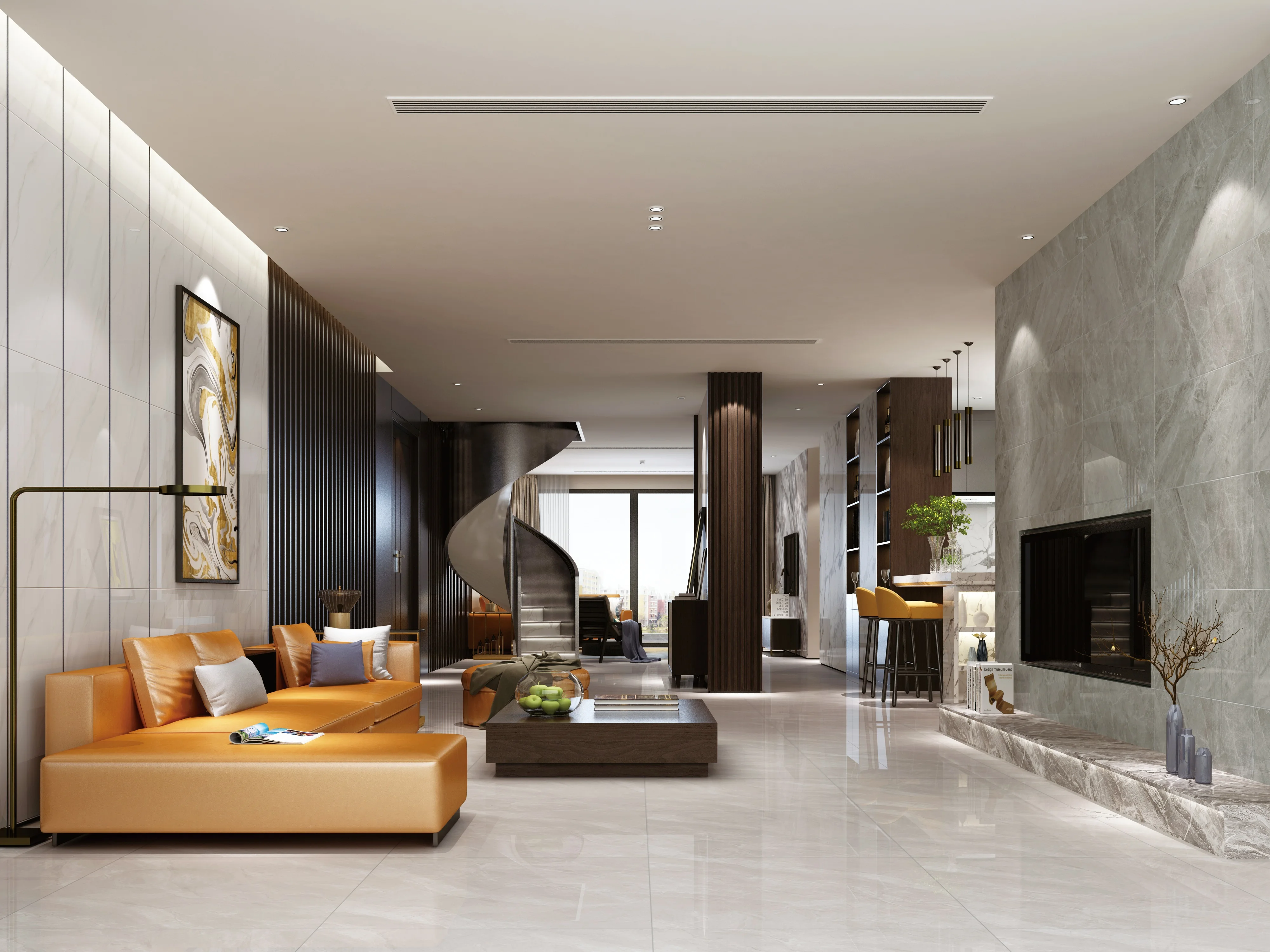 800x800mm  hot sale gray color porcelain polished marble tiles for bathroom floor