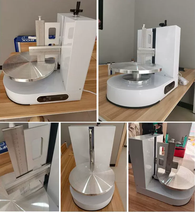 Hot Sale Cake Smoothing Coating Machine Cake Bread Ice Cream Smearing Spreading Machine