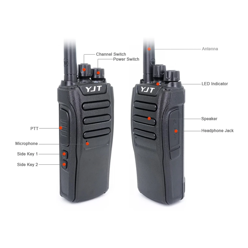 High Power Quality A900 Long Range 10 Watts Talkie-Walkie H484 10 Km 12km Range Walkie-Talkie Long Range Batter Security
