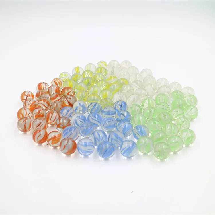 14mm 25mm 22mm Cute playing  glass marble ball