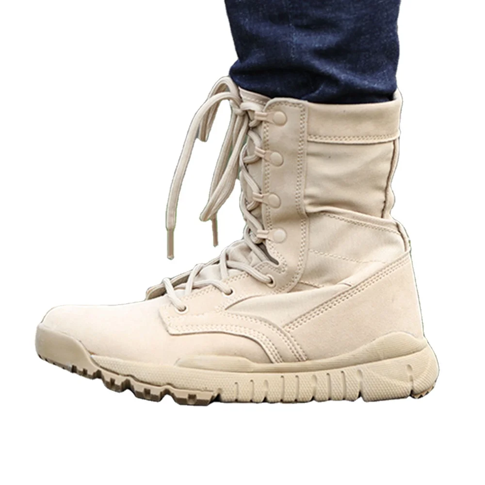 American Style Black Leather Tactical Boots Military Army Boots Combat Coyote  Beige Boots For Men Hotsale
