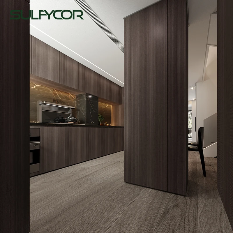 Quick install wall mgo board wooden bamboo finish panel mold and moisture Resistant wallboard decoration 3mm mgo board