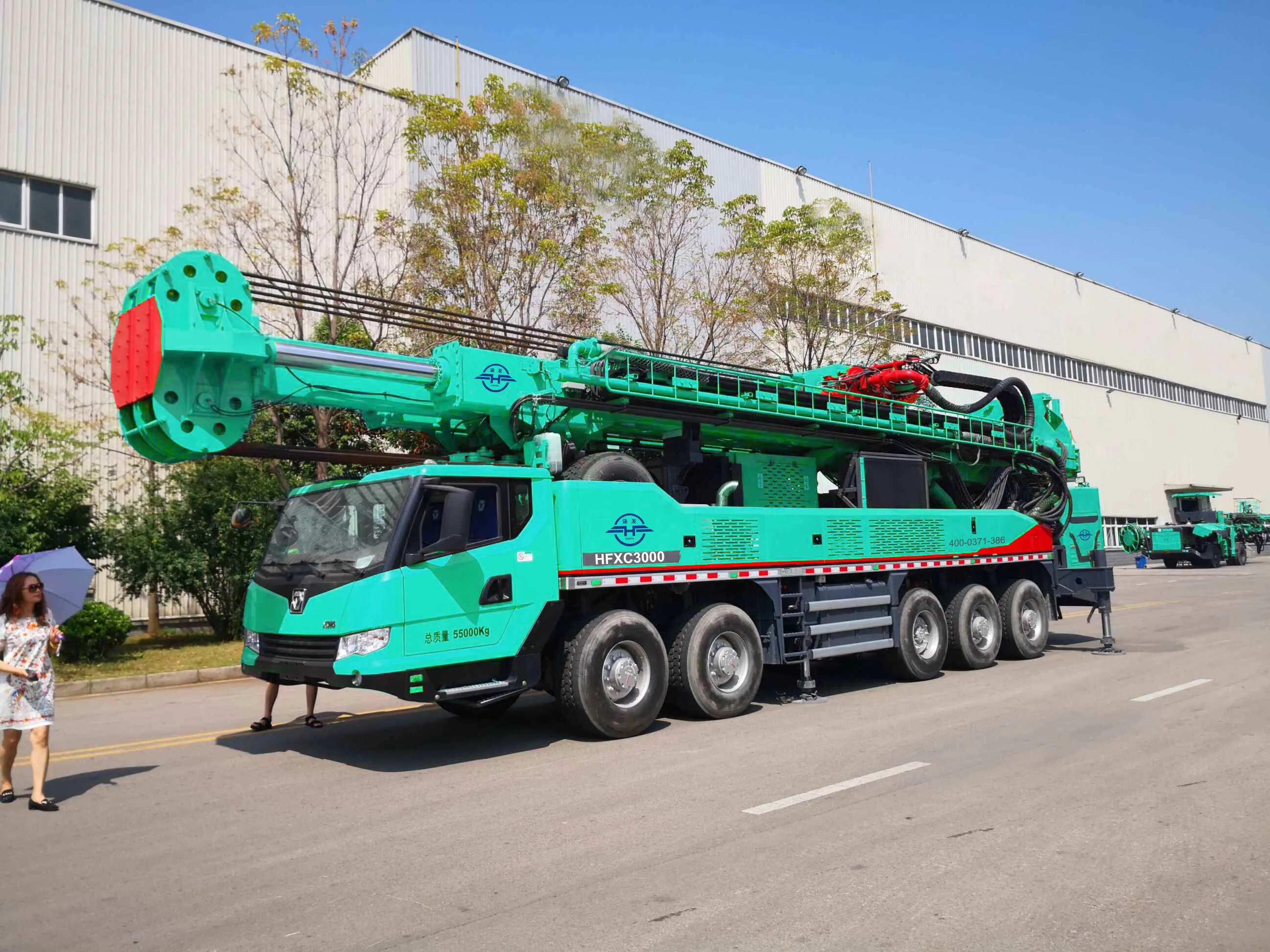 3000m depth truck mounted water well drilling machine rig price