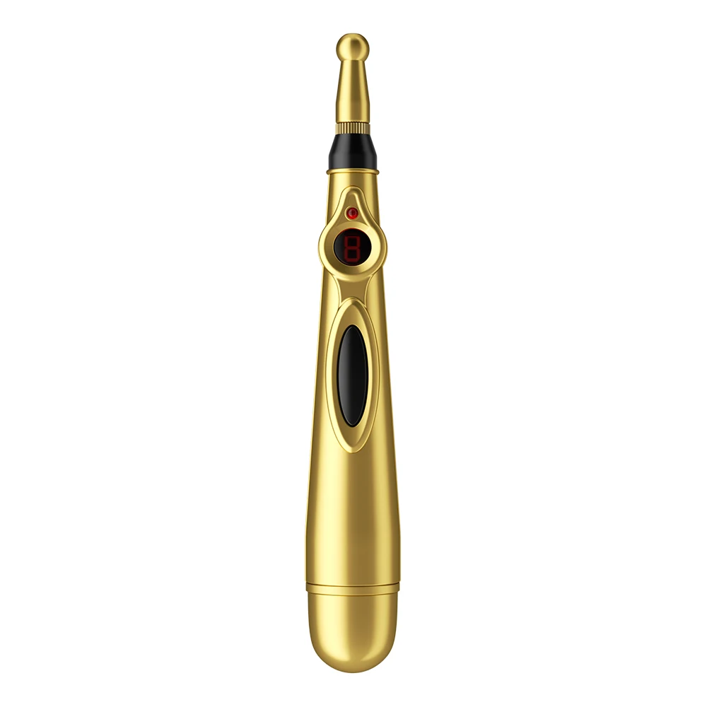 Pain relief apparatus energy pencil laser stimulator electro meridian pen massager acupuncture device