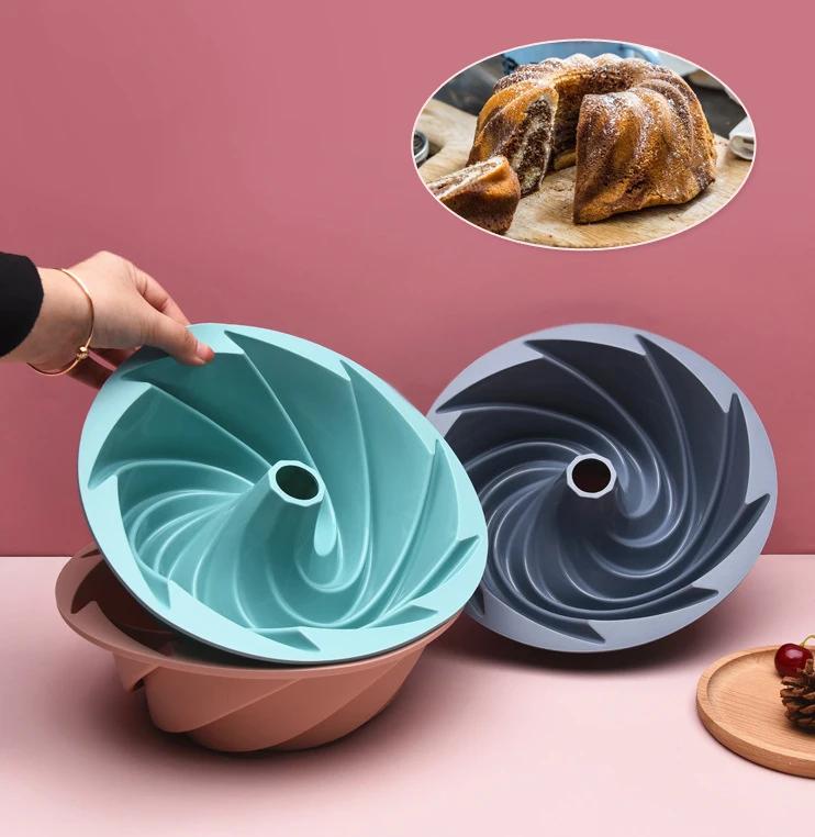 Silicone cake molds Household kitchen baking supplies Bread diy silicone baking pans are high temperature resistant  non-stick