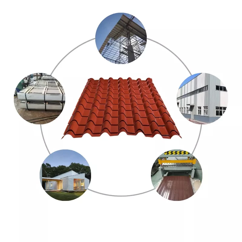 GI/PPGI/PPGL roofing sheet corrugated steel plate, galvanized corrugated zinc iron metal, prepainte galvalume steel