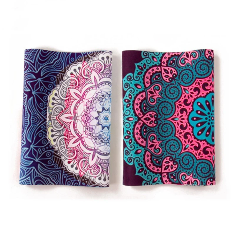 Китайский завод, бесплатный образец, пользовательский принт, замшевый Коврик для йоги, производитель