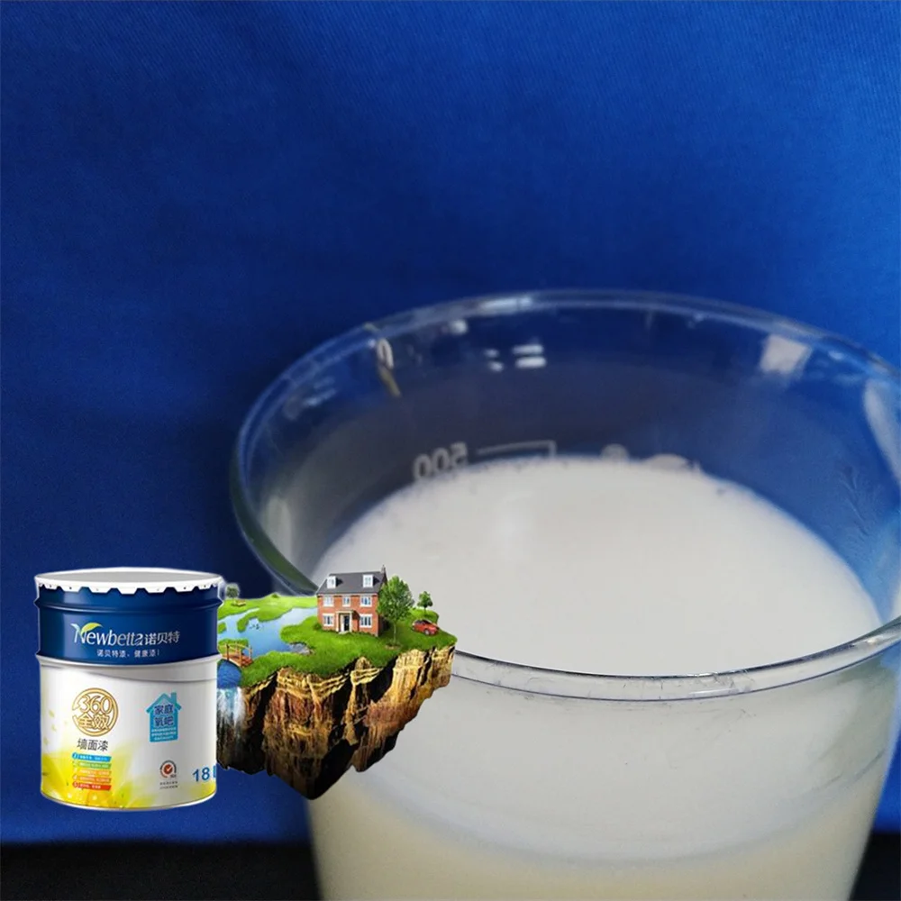 Styrene liquid acrylic polymer for paints