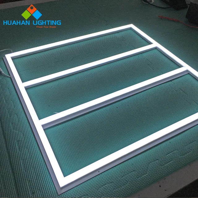 
378pcs SMD2835 Grille Lighting Fixture Al+PC high brightness Led NON-Isolated Driver 54w 595*595*15mm 