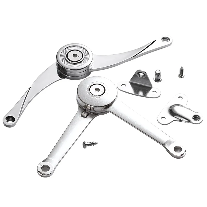 Zinc alloy cabinet door hardware fittings Adjustable mechanical support cabinet door Lid Stay Hinges easy to install