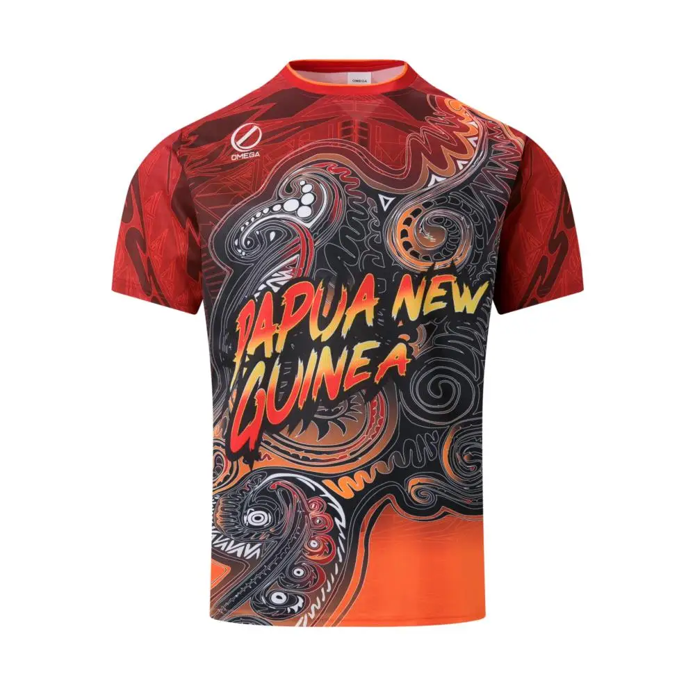 OEM HeavyweightCustom high quality  polyester Custom embroidery sublimation T shirts sport o neck fill printed T shirt for men