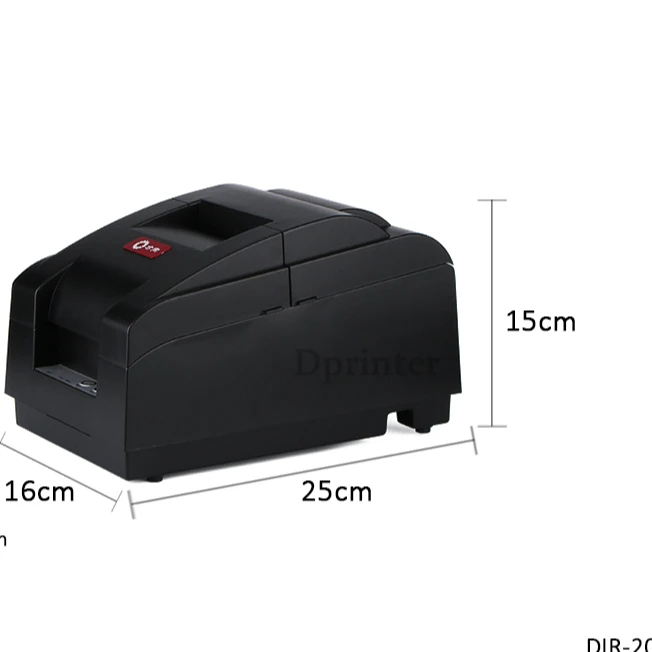 76mm width needle printer dot matrix printer handwriting permanent storage can be made out with automatic cutting knife