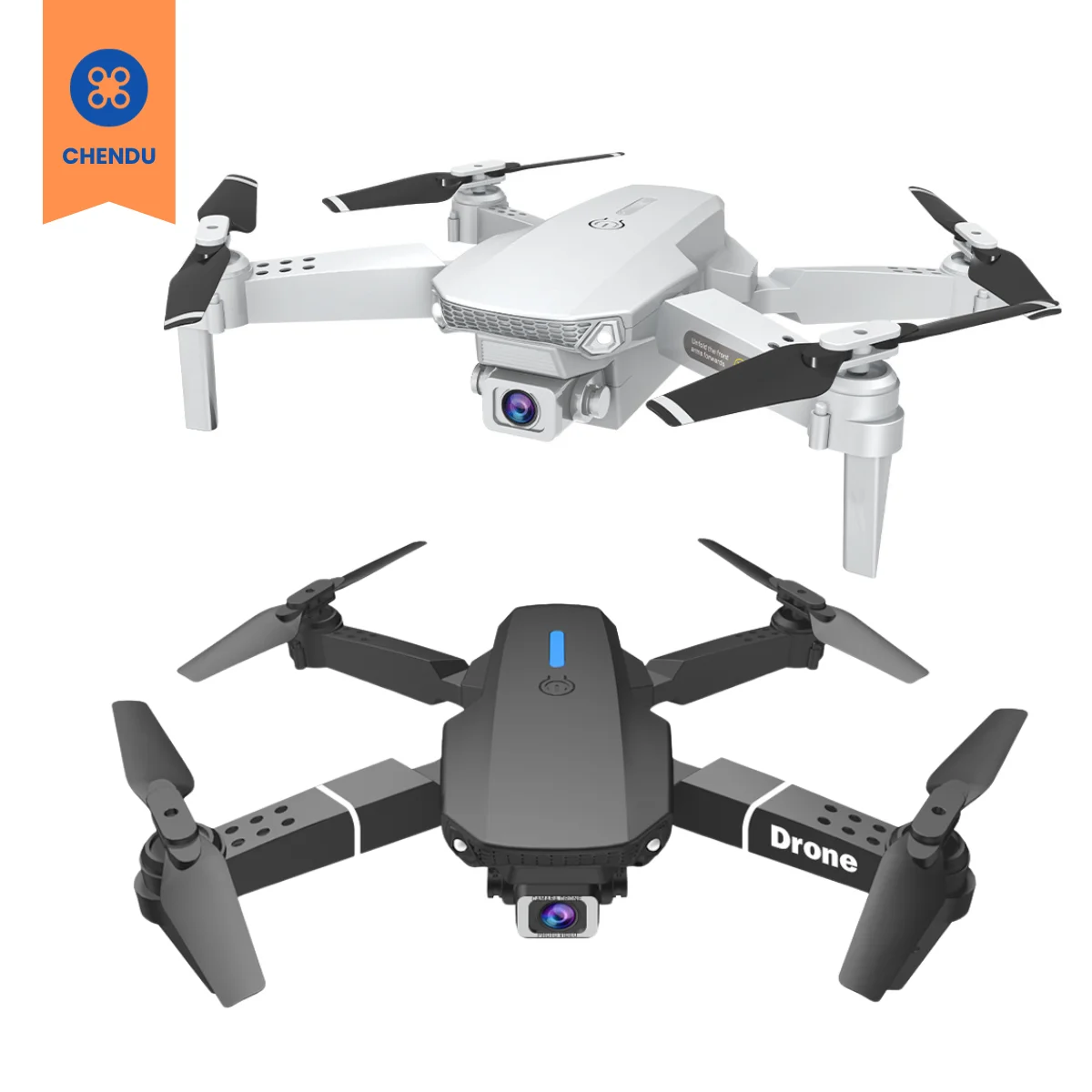 EW E88 4k HD Mini Drone With camera drone WiFi 1080p real-time transmission FPV drone follow me rc Quadcopter