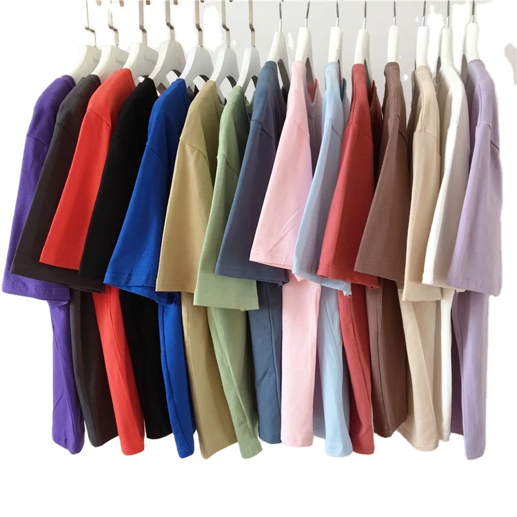 Базовые футболки для девочек, модные футболки с графическим рисунком, 100% хлопок, простая футболка без рисунка на заказ