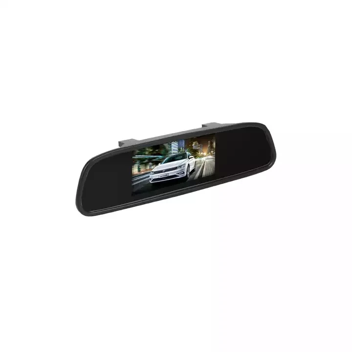 Quality Hd Dvr 4.3 Inch Hd Dual Lens Car Dvr Rear View LCD Display Screen  Car Rearview Mirror Monitor