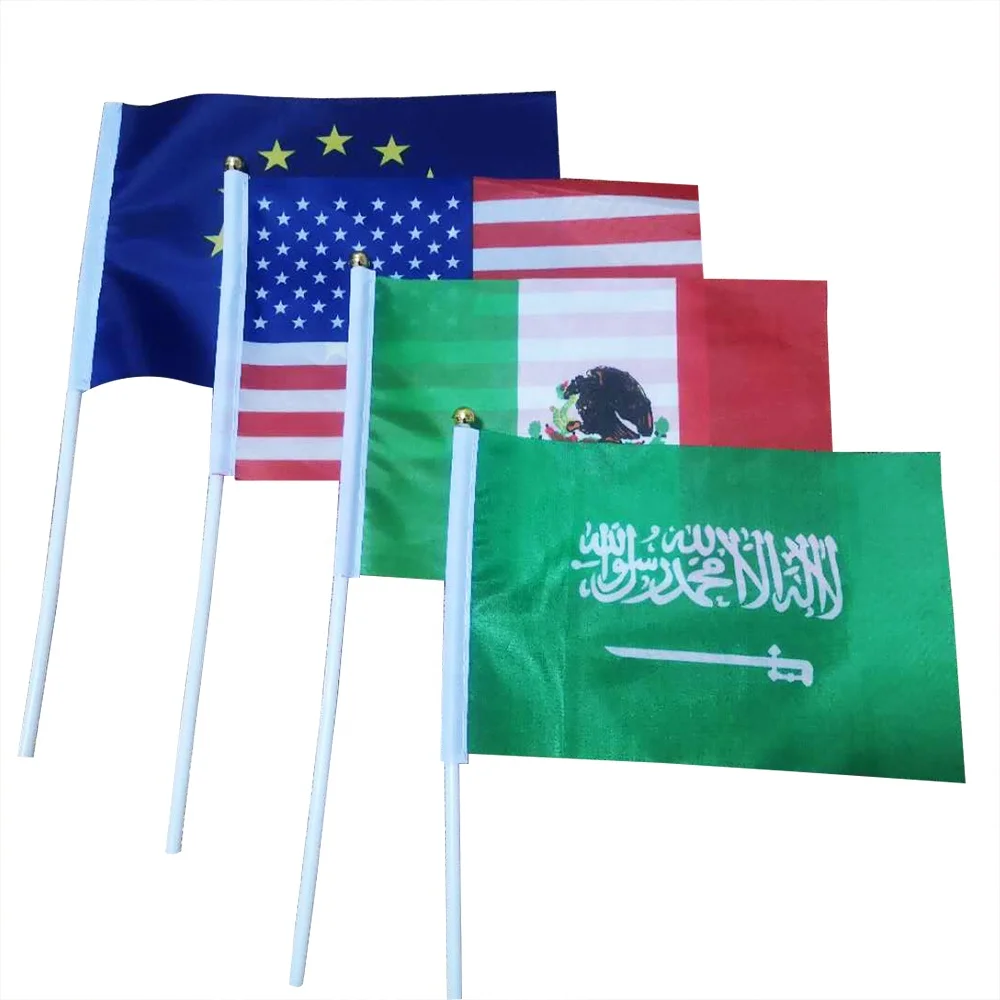 2023 custom printed hand held flag